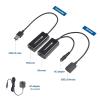 imageCable Matters USB Over Ethernet Extender with Power Adapter up to 150 ft  Full USB 20 Support for Keyboard Mouse Webcam and More
