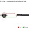 imageCable Matters Unbalanced XLR to RCA CableFemale XLR to Male RCA Audio Cable  6 Feet