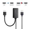 imageCable Matters UniDirectional HDMI to DisplayPort Adapter for Desktop and Laptop Computers HDMI 20 to DisplayPort 12 with 4K 60Hz Video Resolution  Not Compatible with PS5 or Xbox Series XS