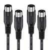 imageCable Matters 2Pack 5 Pin DIN MIDI Cable 5 Pin MIDI Cable  6 Feet3 ft