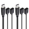 imageCable Matters 2Pack USB 20 Splitter 1 in 2 Out  1ft  30cm USB Power Splitter with BC 12 Charging Support USBA Male to Female Adapter with 480Mbps Data Transfer2Pack