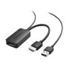 imageCable Matters UniDirectional HDMI to DisplayPort Adapter for Desktop and Laptop Computers HDMI 20 to DisplayPort 12 with 4K 60Hz Video Resolution  Not Compatible with PS5 or Xbox Series XS
