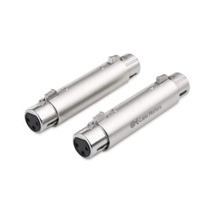 imageCable Matters 2Pack XLR to XLR Gender Changer Adapter  Female to Female