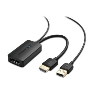 imageCable Matters HDMI to DisplayPort Adapter HDMI to DP Adapter with 4K Video Resolution Support