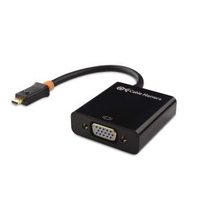 imageCable Matters Micro HDMI to VGA Adapter Micro HDMI to VGA Converter in BlackBlack