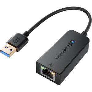 imageCable Matters Plug ampamp Play USB to Ethernet Adapter with PXE MAC Address Clone Support USB30 to Gigabit Network Ethernet to USB Adapter for Laptop Supporting 101001000Mbps1Pack