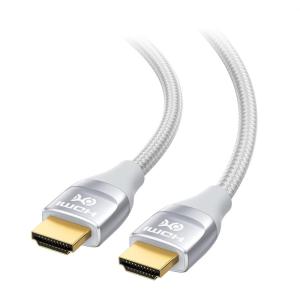 imageCable Matters Premium Braided 48Gbps Ultra HD 8K HDMI Cable 66 ft  2m with 8K60Hz 4K240Hz and HDR Support for PS5 Xbox Series XS RTX3080  3090 RX 68006900 Apple TV and More in BlackGray