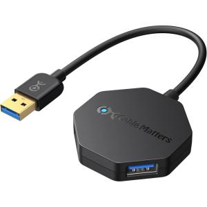 imageCable Matters Ultra Mini 4 Port USB Hub USB 30 Hub USB3 Dock