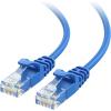 imageCable Matters 10Gbps 5Pack Snagless Cat 6 Ethernet Cable  5ft Slim Profile Cat 6 Cable Cat6 Cord Thin Ethernet Cord BlueBlue