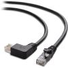 imageCable Matters 10Gbps ComboPack 90 Degree Cat 6 Ethernet Cable  7ft Cat6 Right Angle Ethernet Cable 90Degree  270 Degree RightAngle RJ45 Connectors10 ft