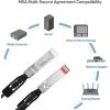 imageCable Matters 10Gbps DAC Twinax SFP Cable  2m  66ft 10GBASECU Passive Direct Attach Copper Twinax SFP Cable Compatible with Cisco Ubiquiti Huawei Netgear ampamp Supermicro Devices7m