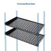 imageCable Matters 1U Server Rack Shelf for 19quot Frame ampamp Cabinet 10quot Depth with 55lbs Weight Capacity Rack Mount Shelf in Black