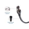 imageCable Matters 40Gbps Short Cat 8 Ethernet Cable  98 Feet  3m Shielded Cat8 Ethernet Cord Cat 8 Cable Category 8 SFTP Cord BlackBlack