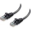 imageCable Matters 8Pack Snagless Short Cat 5e Ethernet Cable  1ft Gigabit Cat5e Cable Cat5e Ethernet Cord MulticoloredBlack