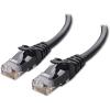 imageCable Matters 8Pack Snagless Short Cat 5e Ethernet Cable  1ft Gigabit Cat5e Cable Cat5e Ethernet Cord MulticoloredBlack