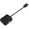 imageCable Matters DisplayPort to HDMI Adapter with VGA and DVI 3in1 Adapter  Supporting 4K Resolution via HDMI