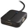 imageCable Matters DisplayPort to HDMI Adapter with VGA and DVI 3in1 Adapter  Supporting 4K Resolution via HDMI