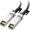 imageCable Matters 10Gbps DAC Twinax SFP Cable  2m  66ft 10GBASECU Passive Direct Attach Copper Twinax SFP Cable Compatible with Cisco Ubiquiti Huawei Netgear ampamp Supermicro Devices7m