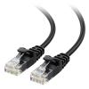 imageCable Matters 10Gbps Snagless Cat 6 Ethernet Cable  25ft Slim Profile Cat 6 Cable Cat6 Cord Thin Ethernet Cord BlackBlack