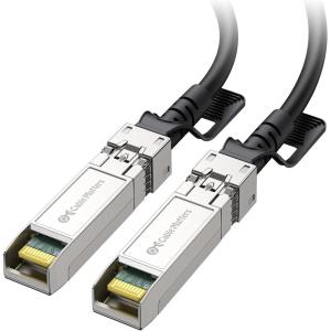 imageCable Matters 10Gbps DAC Twinax SFP Cable  2m  66ft 10GBASECU Passive Direct Attach Copper Twinax SFP Cable Compatible with Cisco Ubiquiti Huawei Netgear ampamp Supermicro Devices05m