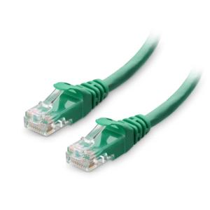imageCable Matters 10Gbps Snagless Cat 6 Ethernet Cable  25ft Cat 6 Cable Cat6 Cord Ethernet Cord BlackGreen