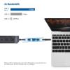 imageIntel Certified Cable Matters Dual Monitor Thunderbolt 3 Dock with HDMI 20 and DisplayPort USB 31 Gigabit Ethernet Audio and 60W Charging  Compatible with USB4 and Thunderbolt 4
